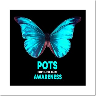 POTS Postural Orthostatic Tachycardia Syndrome Awareness Posters and Art